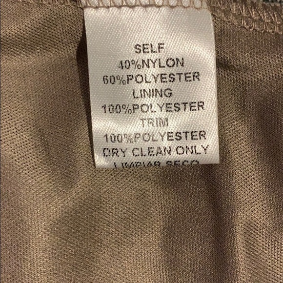 Soiéblu Mocha Burnout Damask Fit & Flare Dress - Picture 10 of 10